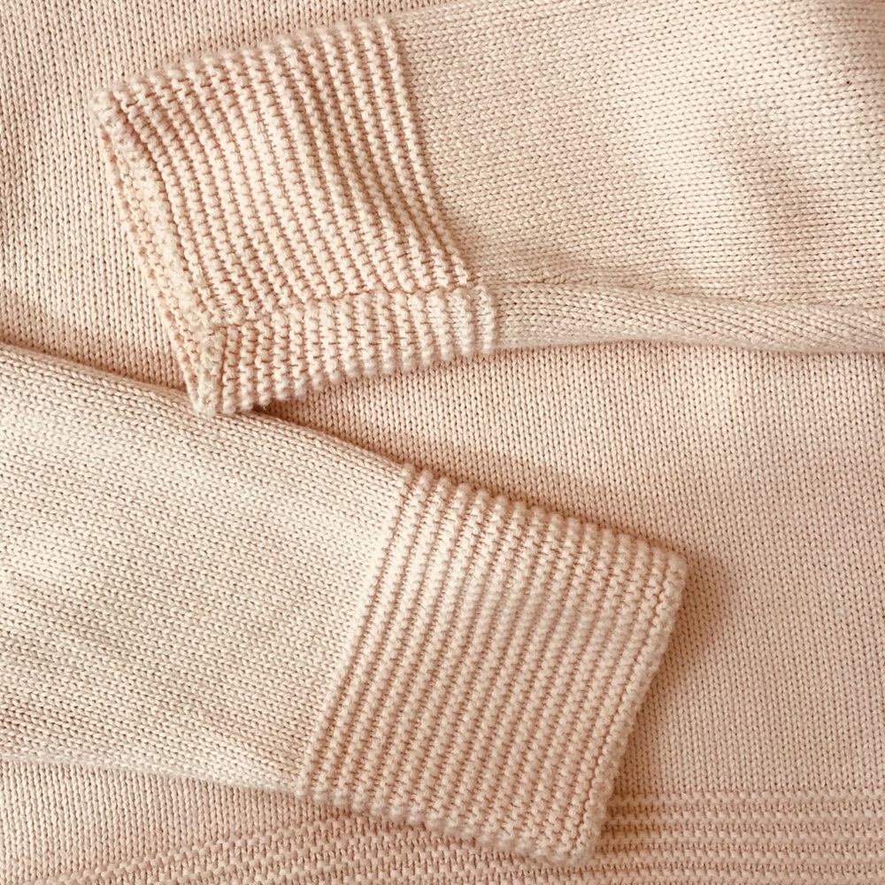 Classic Liz Claiborne Pink Crew Neck Knit Sweater - Picture 8 of 8